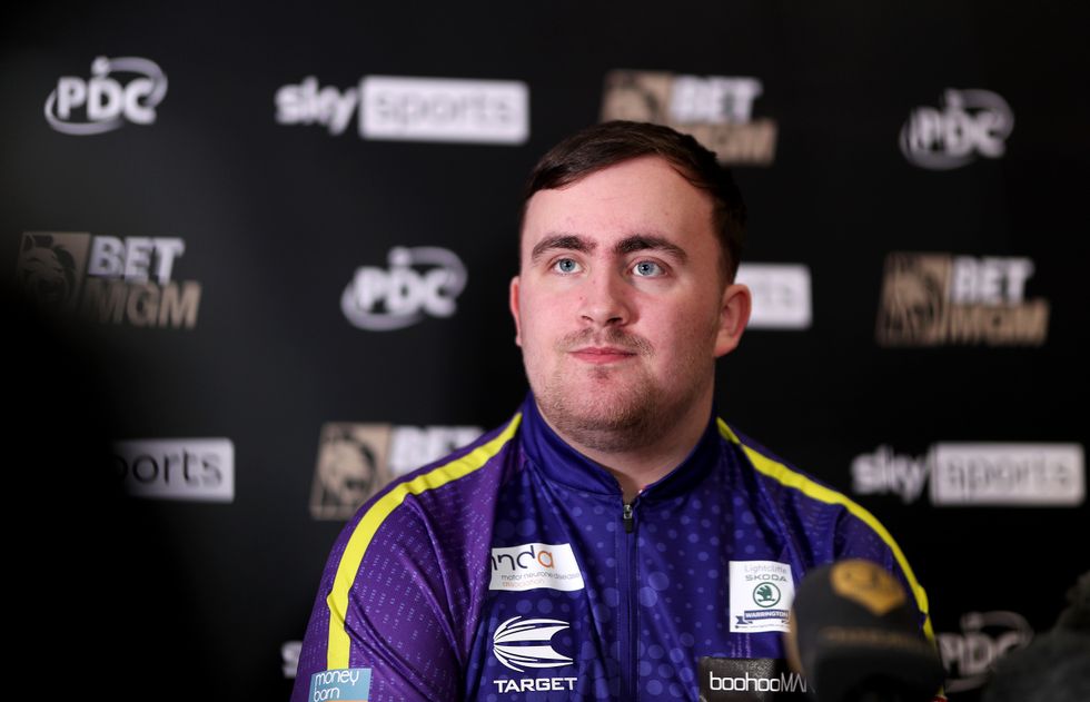 Luke Littler snaps back at Michael van Gerwen and insists 'I don't want ...