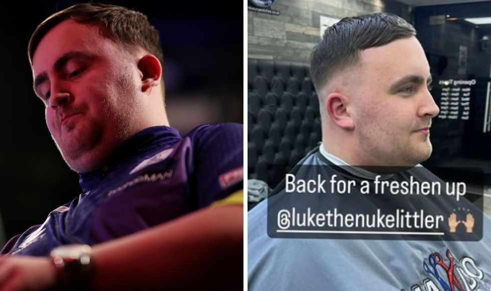 Luke Littler shows off new haircut as darts star prepares for more ...