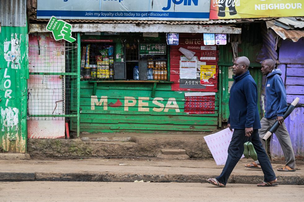 M-Pesa Kenya shop front