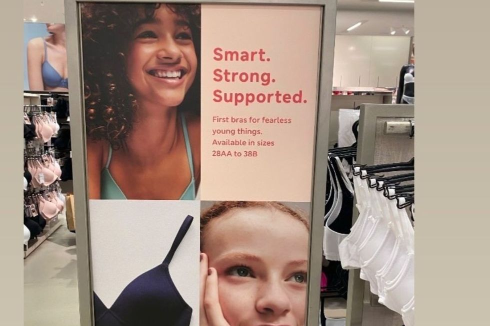 M&S sparks furious trans row after advertising girlsu2019 first bras for u2018young thingsu2019