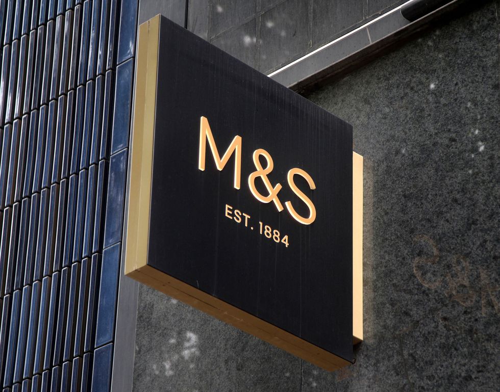 M&S Store sign