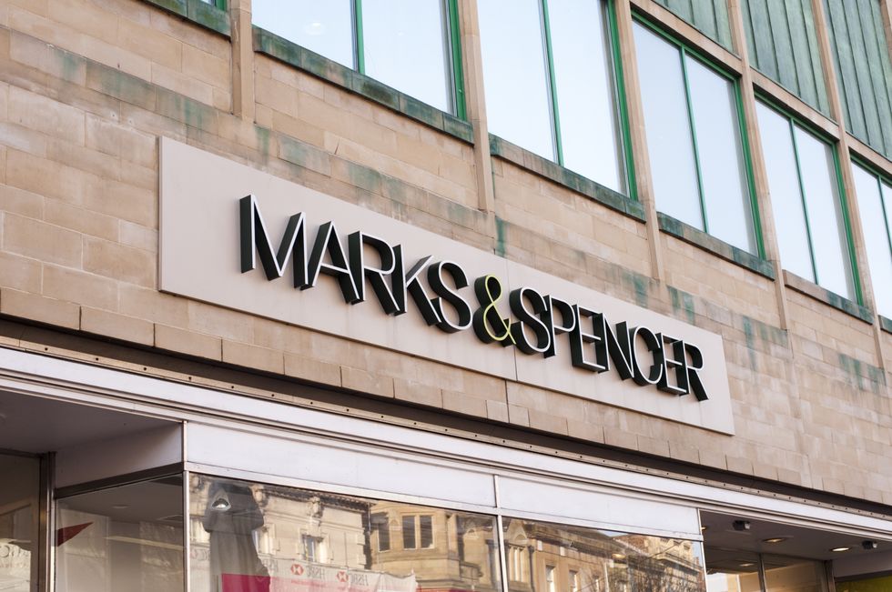 M&S store signs