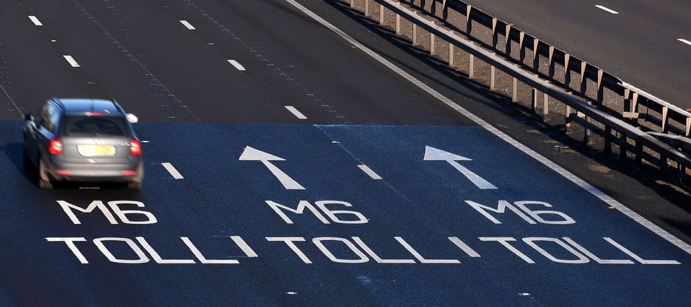 M6 toll route