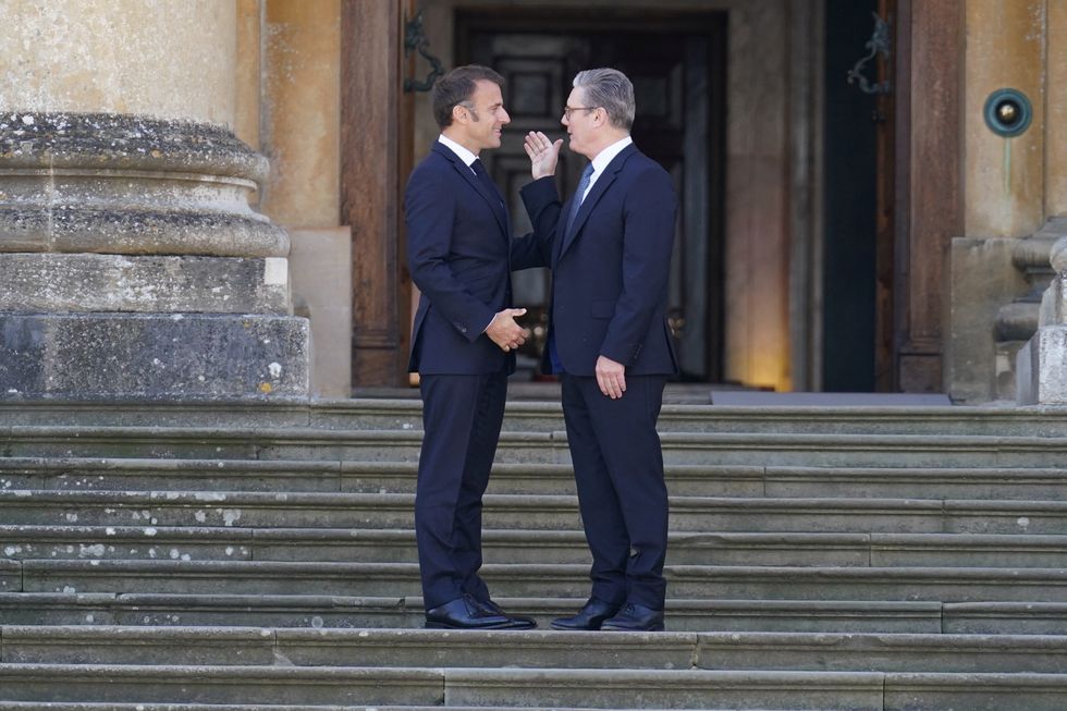 Macron and Starmer