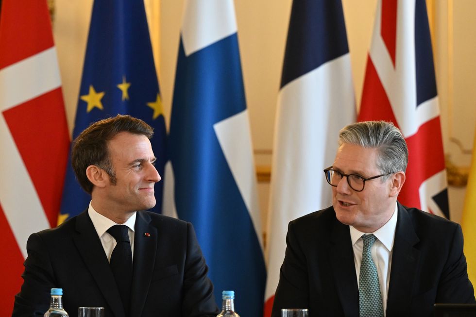 Macron and Starmer