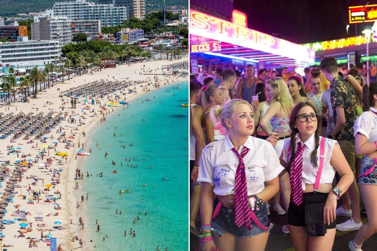 Magaluf stock images