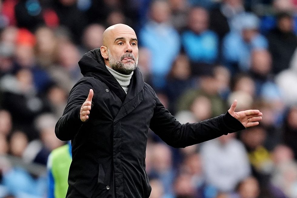 Man City Pep Guardiola Brighton