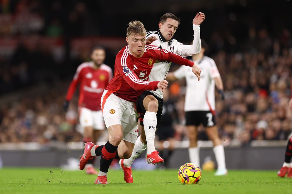 Man United Rasmus Hojlund Fulham