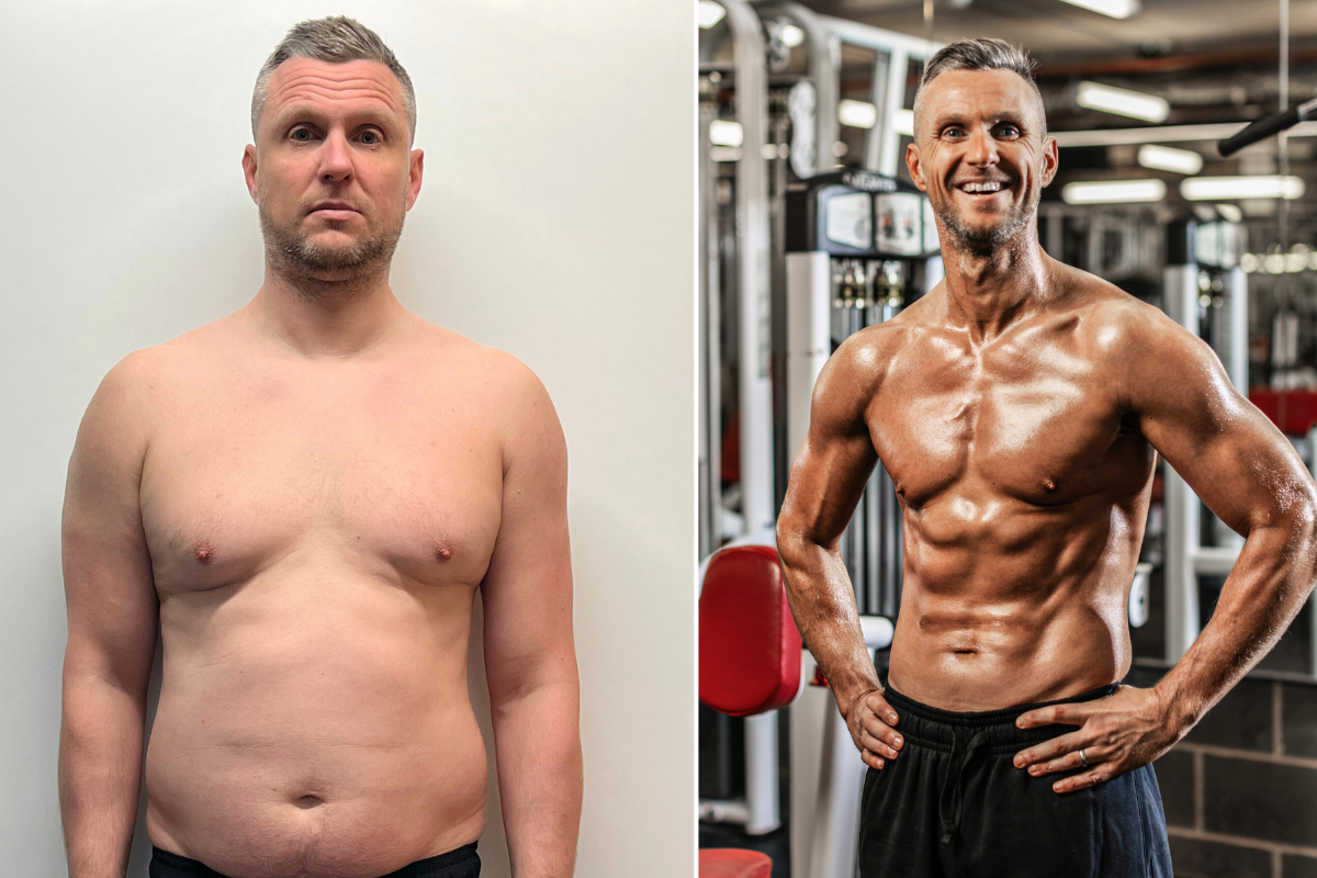 Fat loss before and after transformations