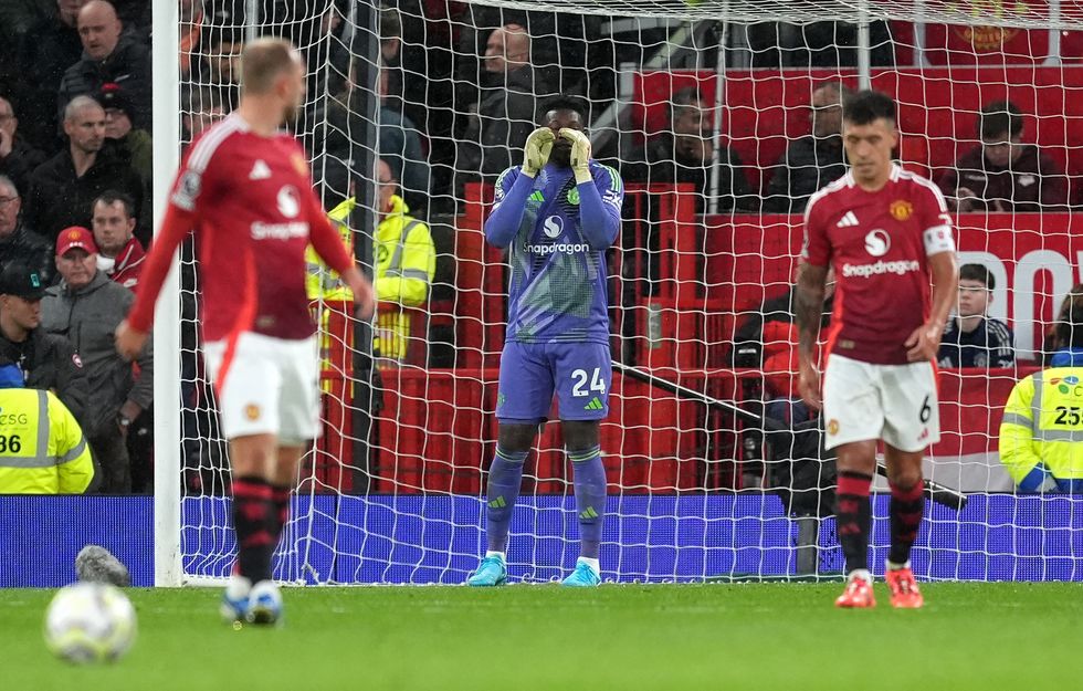 Manchester United failed to recover after going down to 10 men