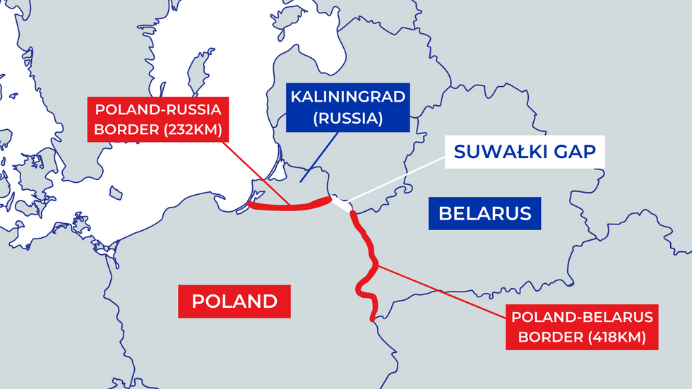 Poland unveils new Iron Curtain to protect Europe from Putin as anti ...