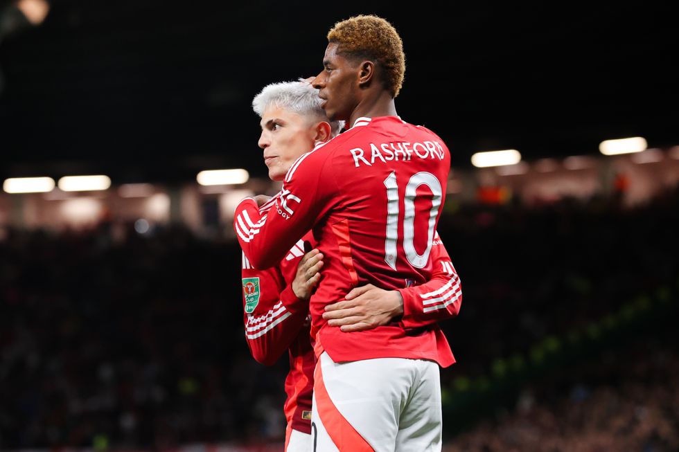 Marcus Rashford Alejandro Garnacho