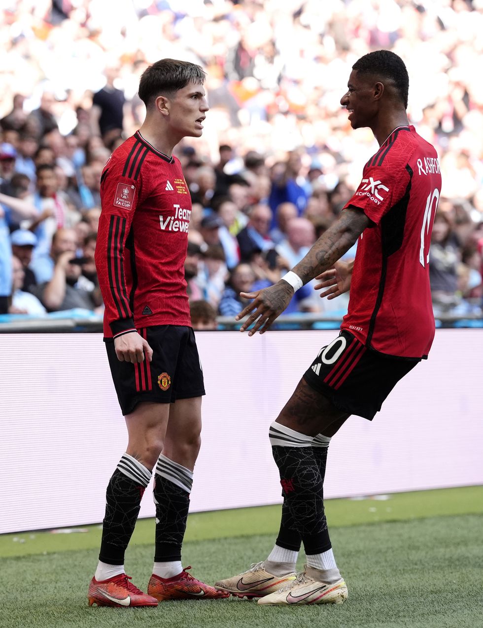 Marcus Rashford Alejandro Garnacho