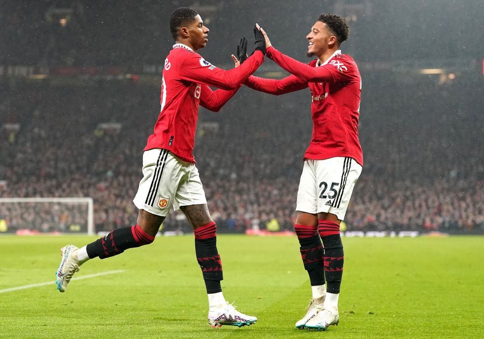 Marcus Rashford Jadon Sancho