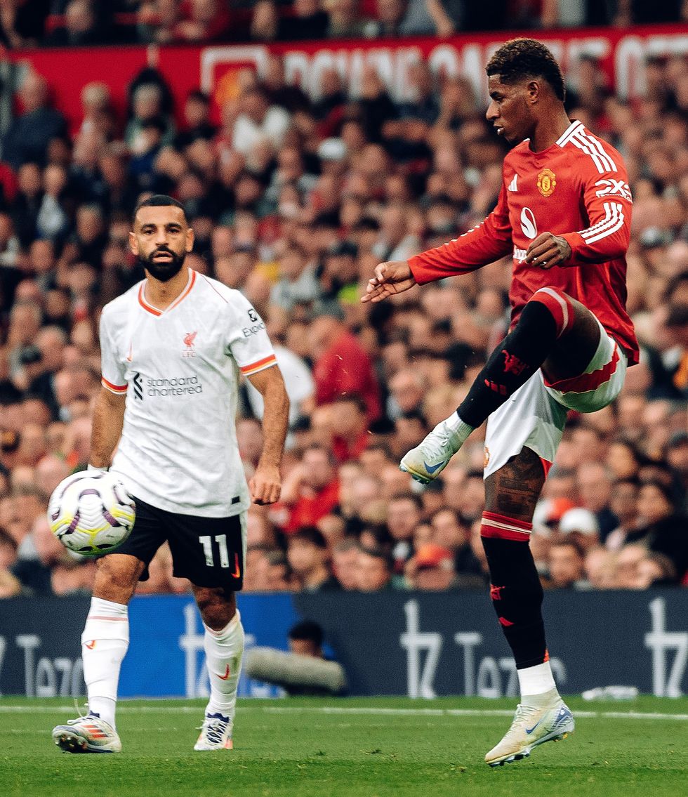 Marcus Rashford Man Utd Liverpool