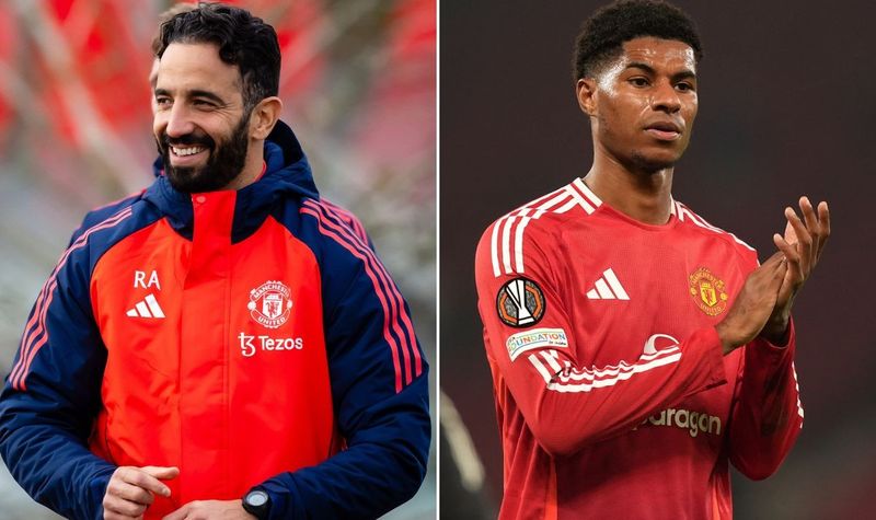 Marcus Rashford gives Ruben Amorim seal of approval after new Man Utd boss  took first training session