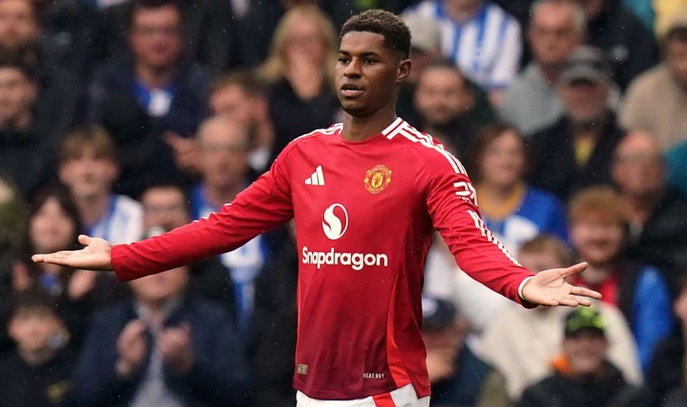 Marcus Rashford Manchester United Brighton