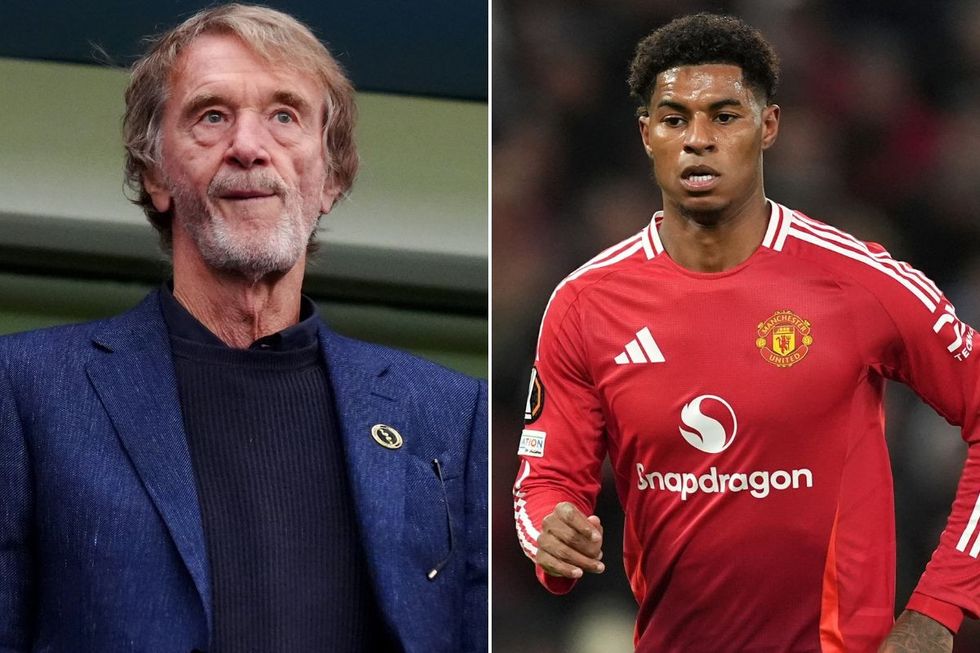 Marcus Rashford Sir Jim Ratcliffe Man Utd