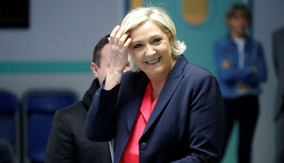 GB News Marine Le Pen GB News