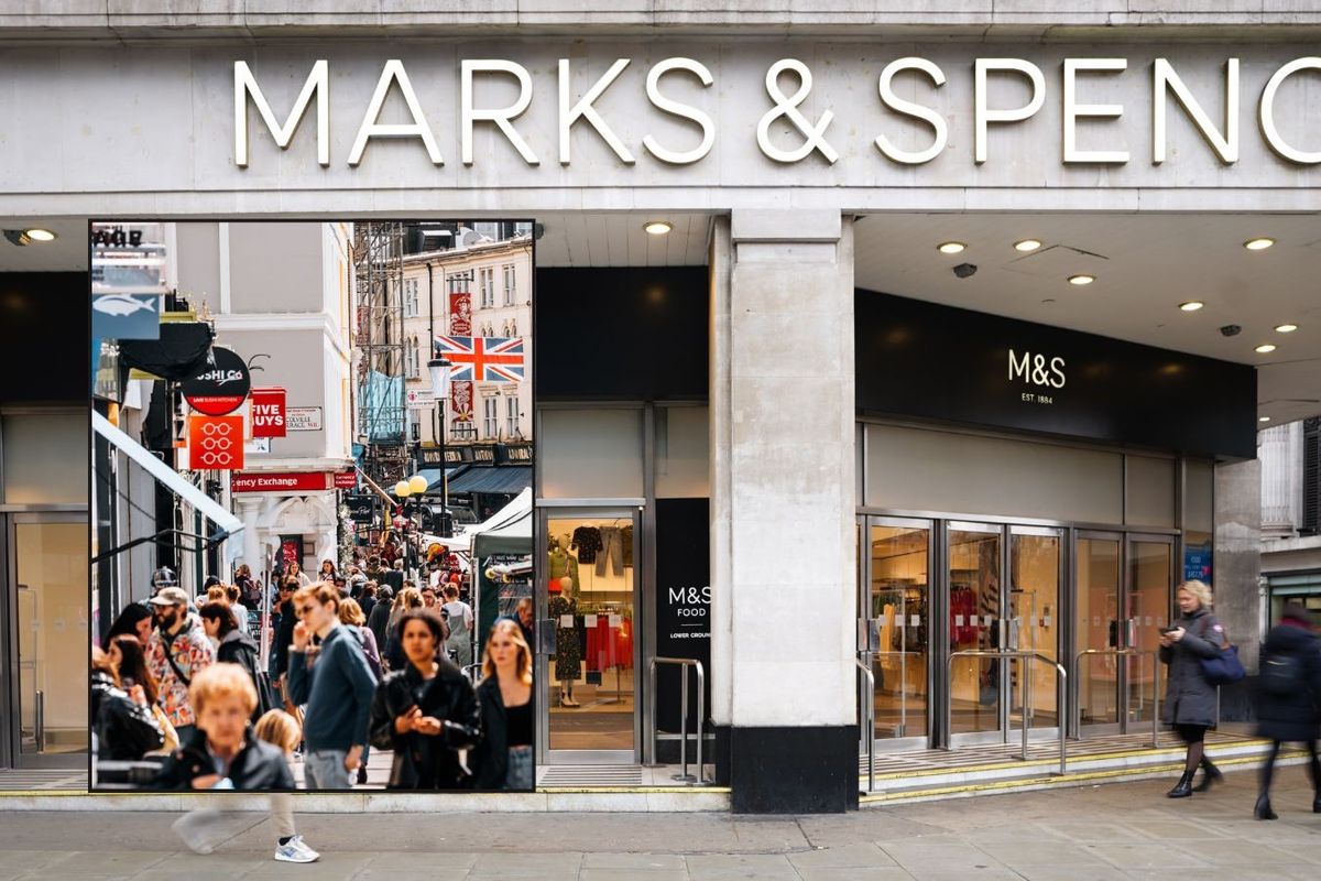 Marks and Spencer, British high street 