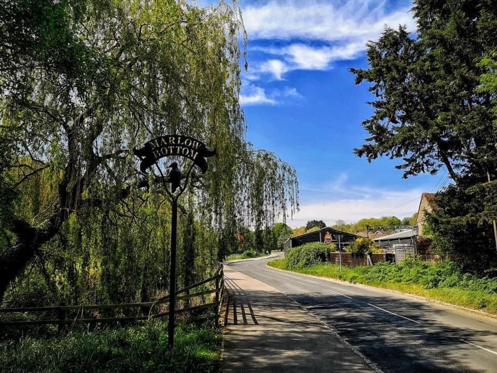 Marlow Bottom in Buckinghamshire