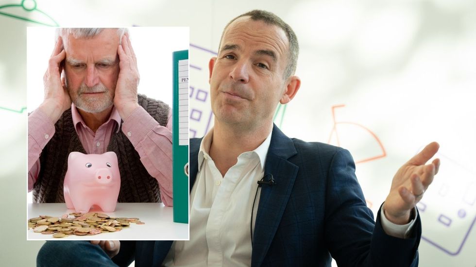 Martin Lewis and worried pensioner