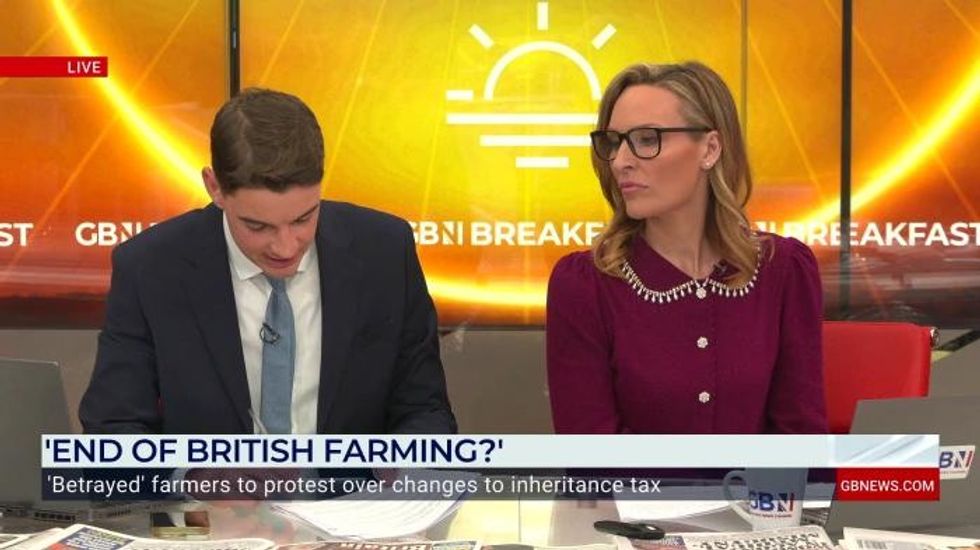 'The lifeblood of this country!' Matthew Stadlen blasted as he questions Farmer protests