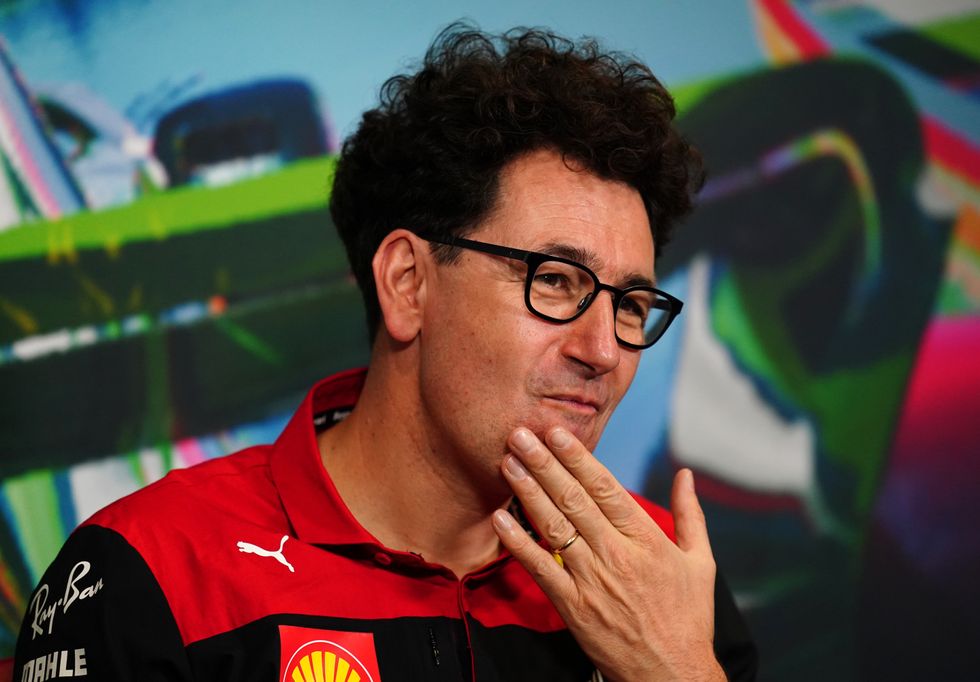 Mattia Binotto left Ferrari at the end of the 2022 season