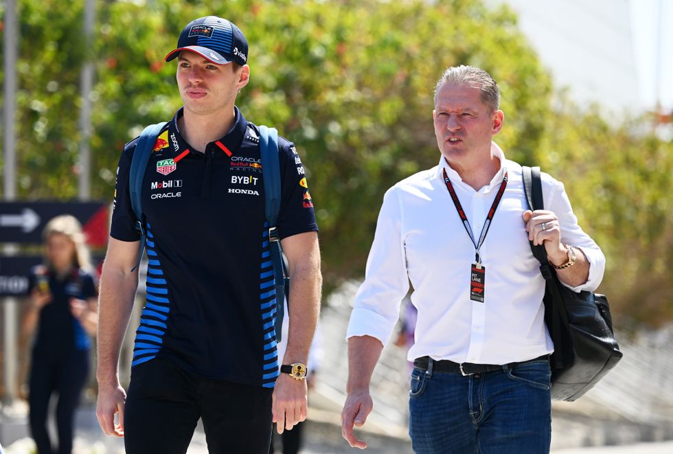 Max Verstappen and Jos Verstappen