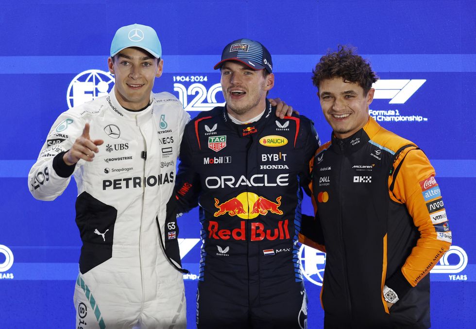 Max Verstappen ended up winning the race comfortably