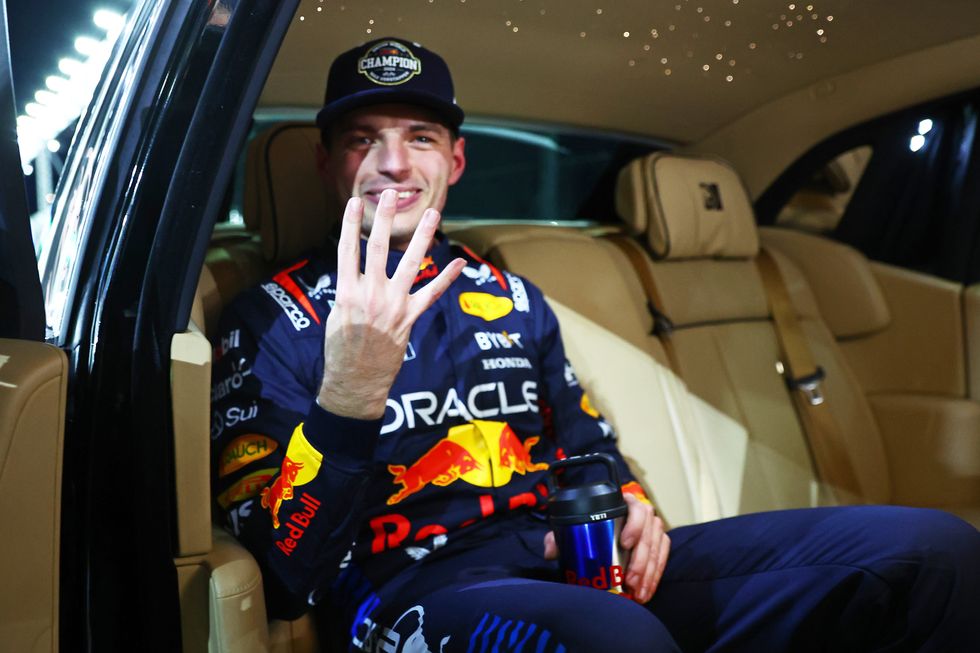 Max Verstappen is a four-time world champion