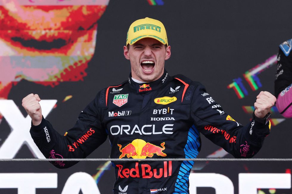 Max Verstappen was hyped up after his latest win