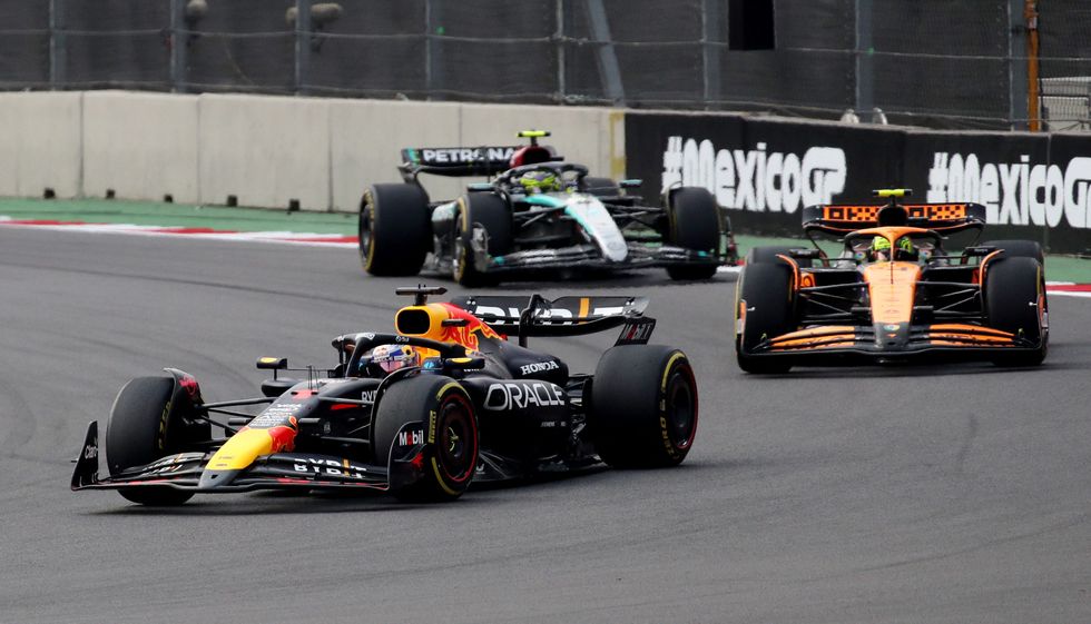 Max Verstappen was penalised for two separate incidents with Lando Norris