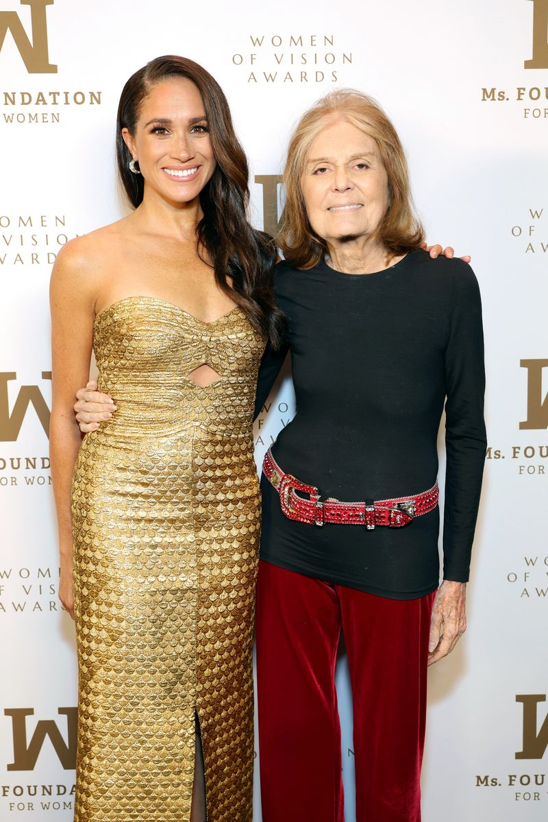 Meghan Markle and Gloria Steinem