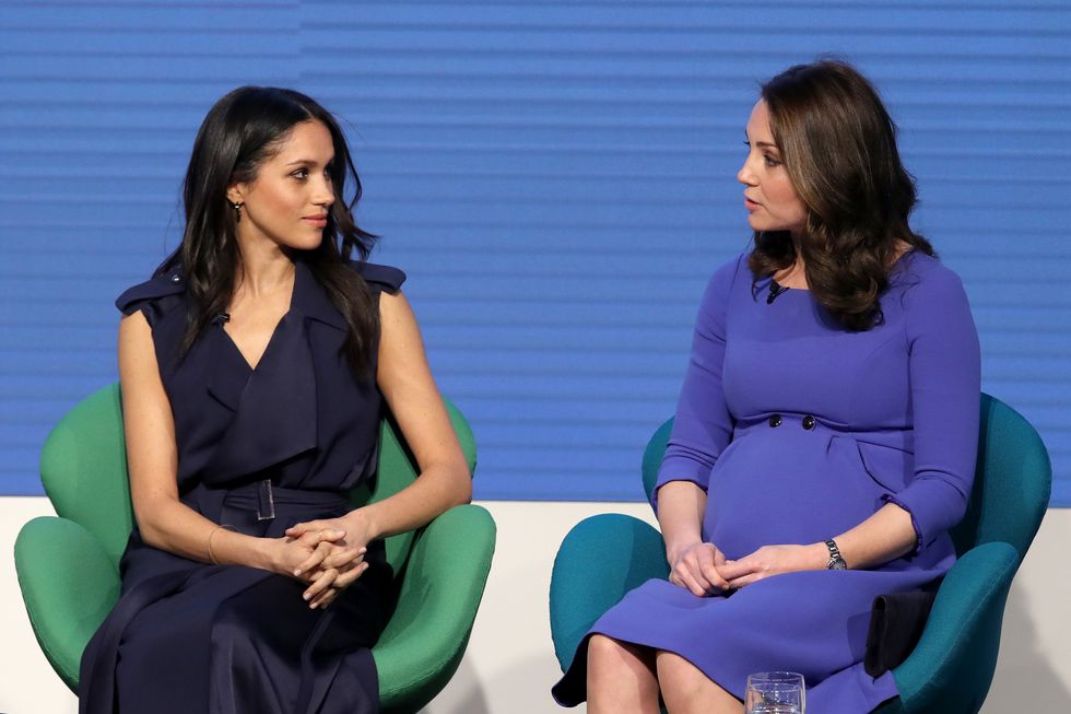 Meghan Markle and Kate Middleton