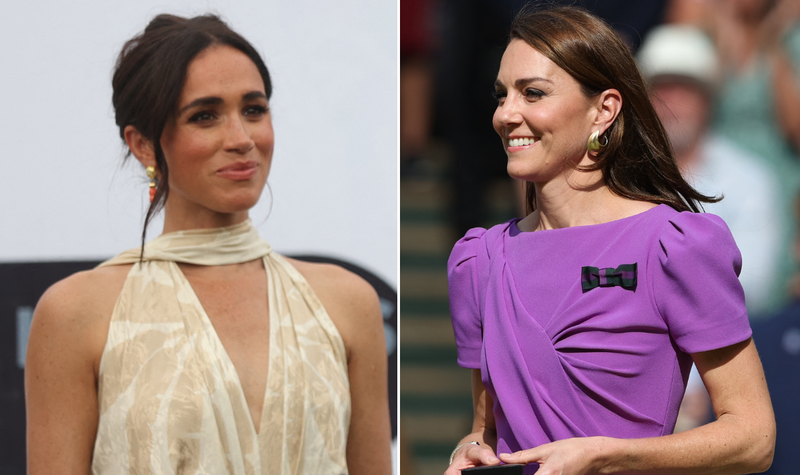 Meghan Markle and Kate Middleton