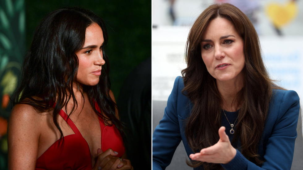 Meghan Markle and Kate Middleton