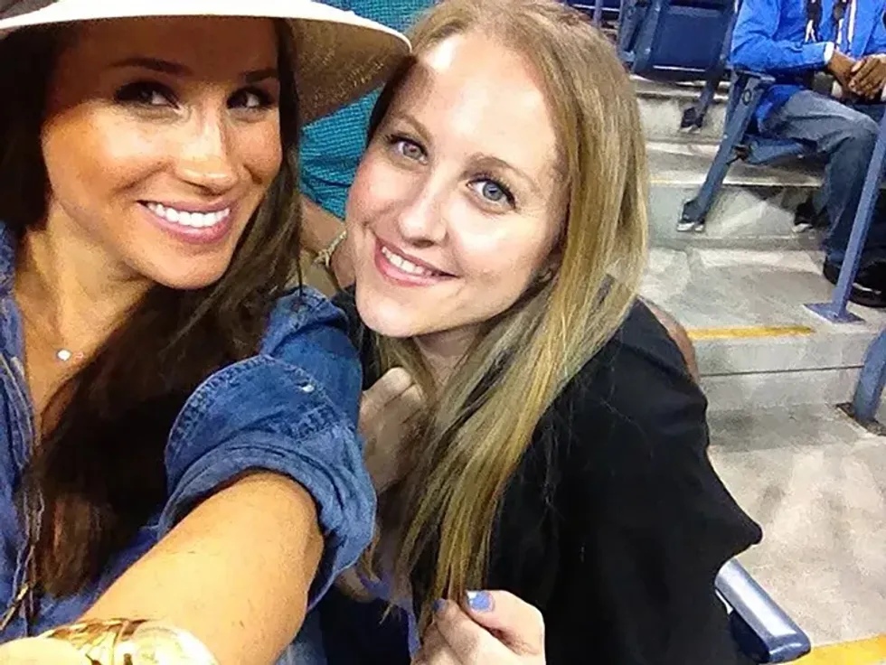 Meghan Markle and Lindsay Jill Roth