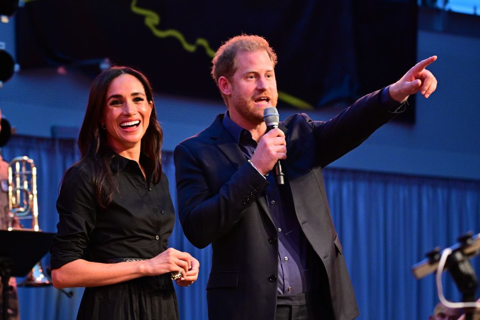 Meghan Markle and Prince Harry at the Invictus Games