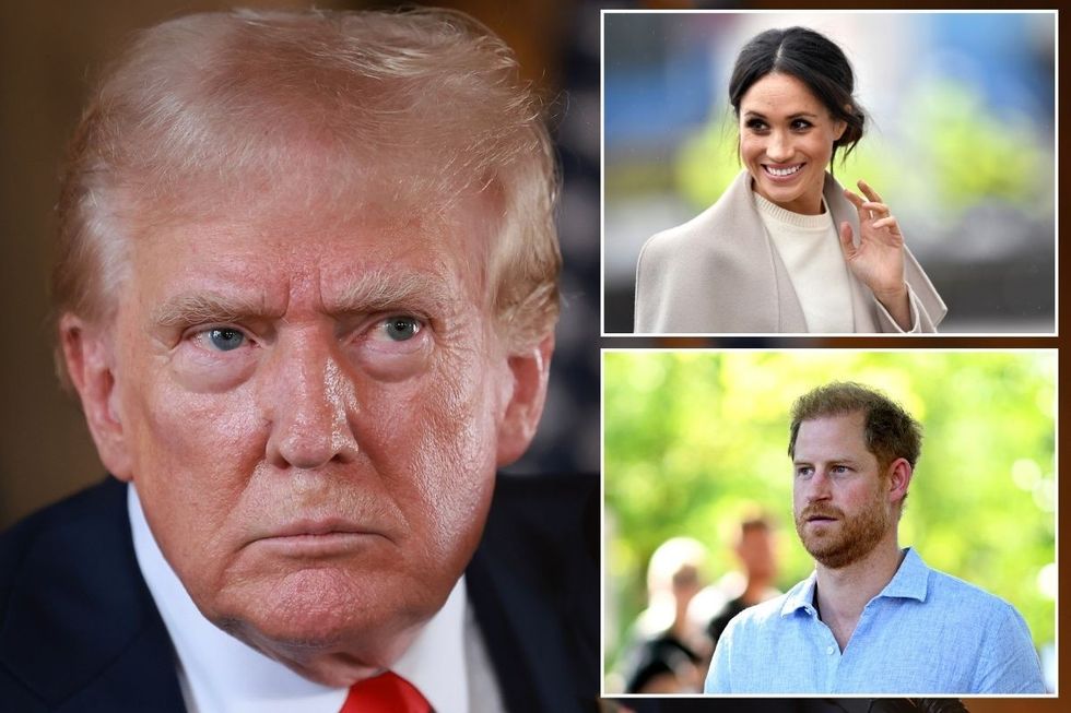 Meghan Markle and Prince Harry shouldn't weigh in on Trump's 2024 White House bid as Sussexes 'stock could go south'