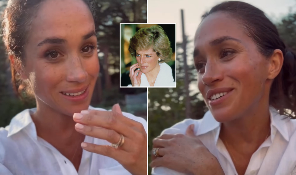 Meghan Markle and Princess Diana