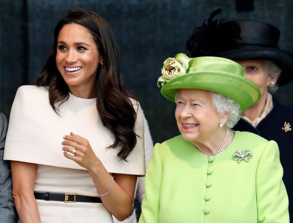 Meghan Markle and Queen Elizabeth II