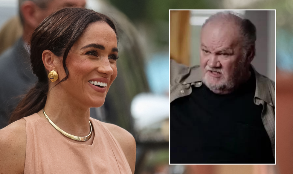 Meghan Markle and Thomas Markle