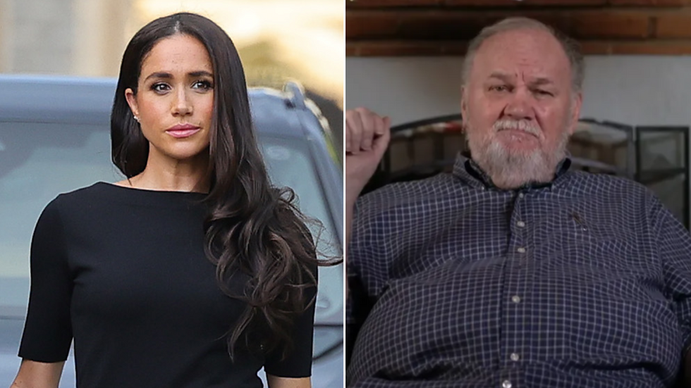 Meghan Markle and Thomas Markle