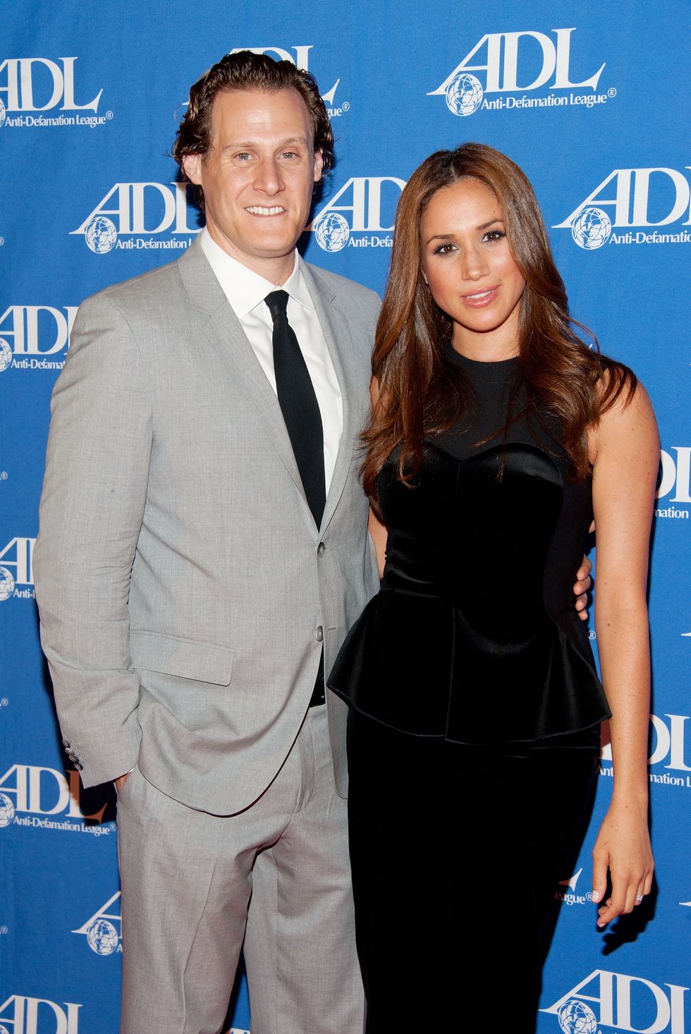 Meghan Markle and Trevor Engelson