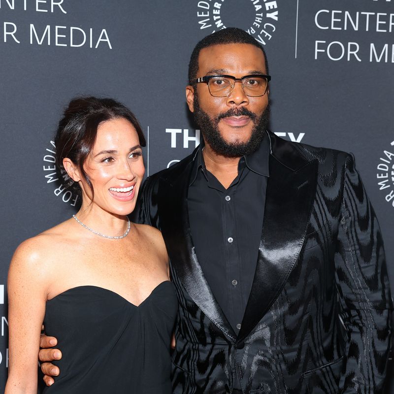 Meghan Markle and Tyler Perry