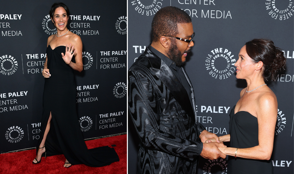 Meghan Markle and Tyler Perry