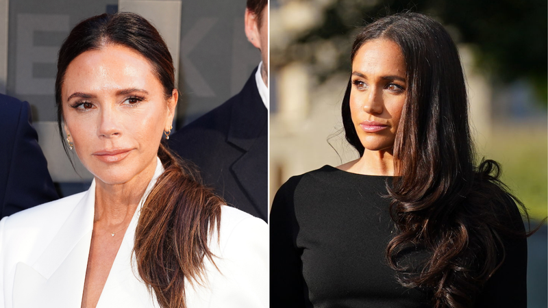 Meghan Markle and Victoria Beckham