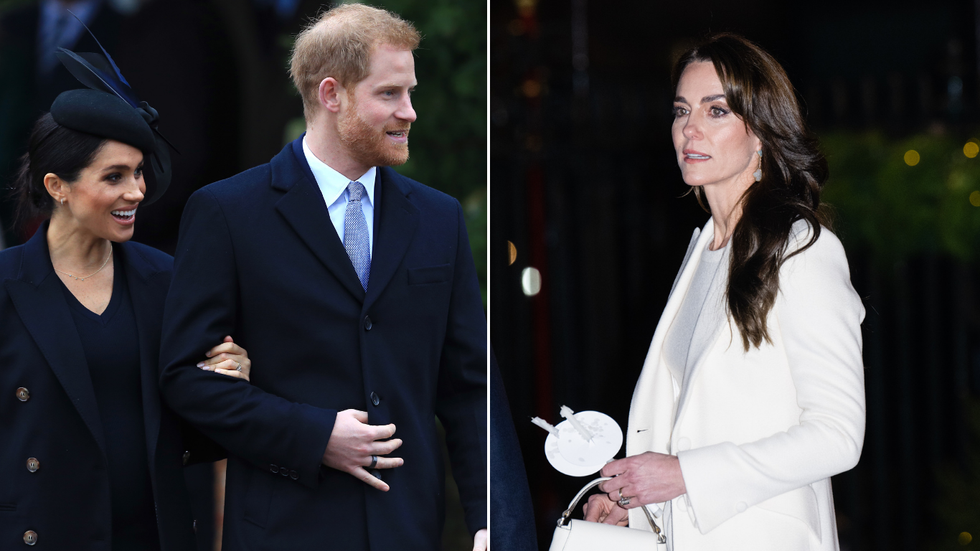 Meghan Markle, Prince Harry and Kate Middleton