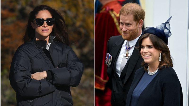 Meghan Markle, Prince Harry and Princess Eugenie